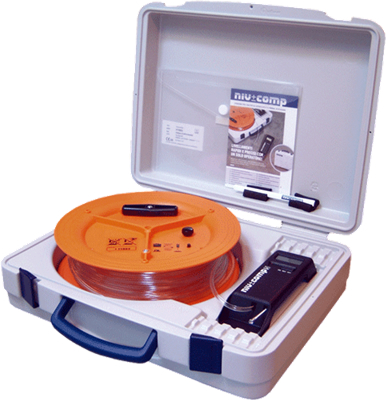 Nivcomp HEDUM455 Digitale slangwaterpas in koffer