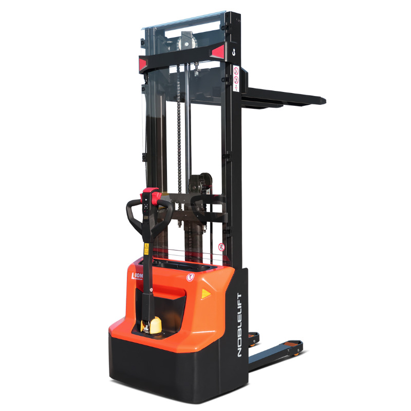 Noblelift SWB(130)D - D3600 Freelift Elektrische Stapelaar Li-Ion accu 1300kg hefhoogte 3600mm poly enkel 1150x570mm 1x 24V 100Ah accu en lader
