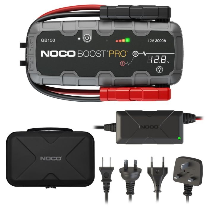Noco GB150.COMBI Startbooster lithium 12 V 3.000 A met accessoires