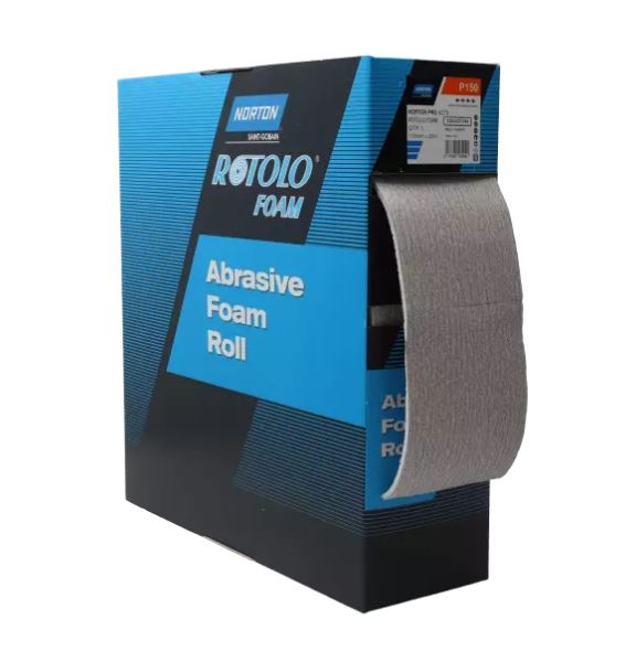Norton Abrasives 63642557613 Rotolo schuurrollen A275 115mm x 25m P800