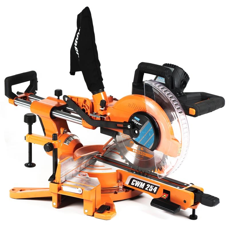 Norton Clipper 70184608464 CWM254 Afkortzaag 254 mm + laser + gratis beitelset