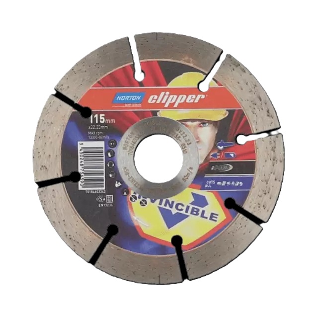 Norton Clipper 70184608969 Mr. Invincible Diamantzaagblad 150 x 22,23 mm Universeel