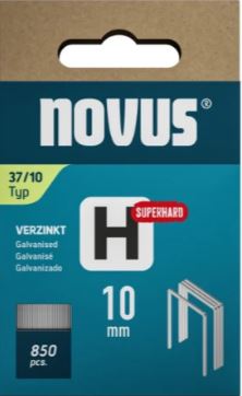 Novus 042-0786 Niet met fijne draad H 37/10mm Superhard (850 stuks)