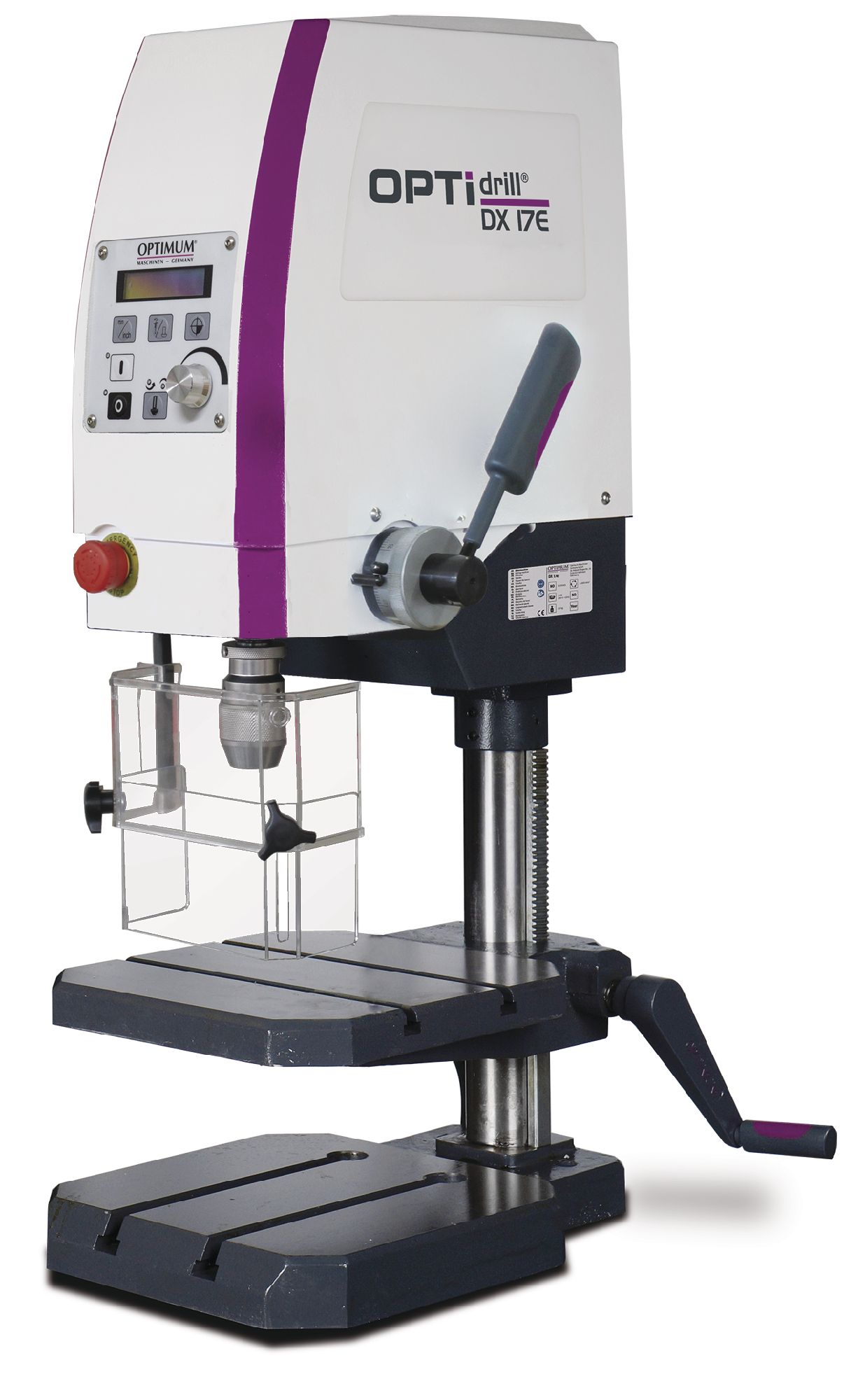 Optidrill 713020168 DX17E Precisie Tafelboormachine Vario 16mm 1000 watt 230V