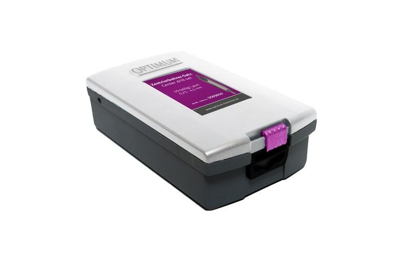 Optimum DRCDS10 Centerborenset HSS DIN333A 10dlg