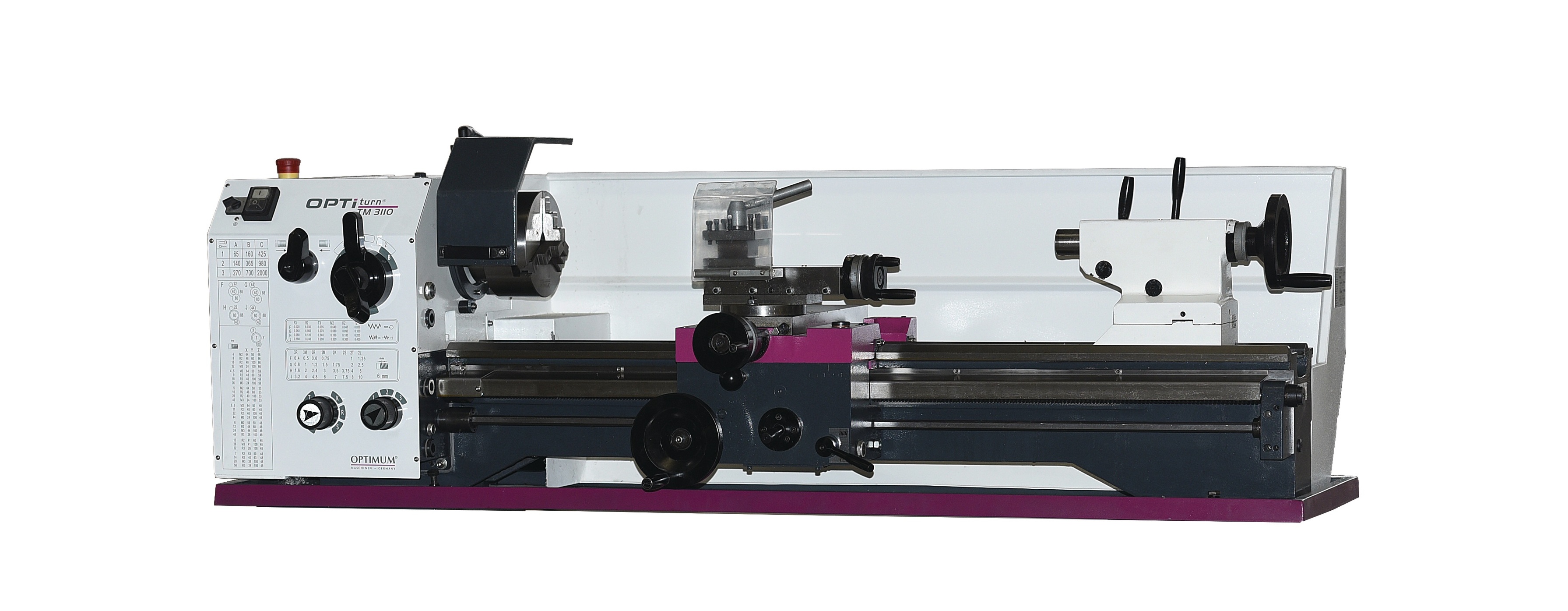 Optimum 713403016 Optiturn TM3110VB Metaaldraaibank 1000 mm 230V 