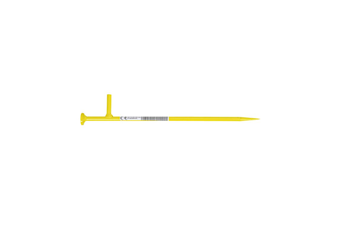 Orit WP-TE-400-1021-000 Draadpen met L-kop 400 mm RAL 1021