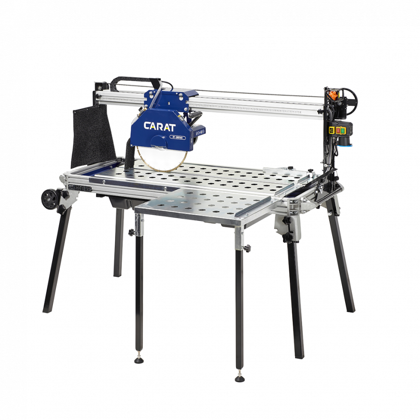 Carat GP3510L000 P-3510 Laser Steenzaagmachine + zijtafel + diamantzaagblad 230 Volt!