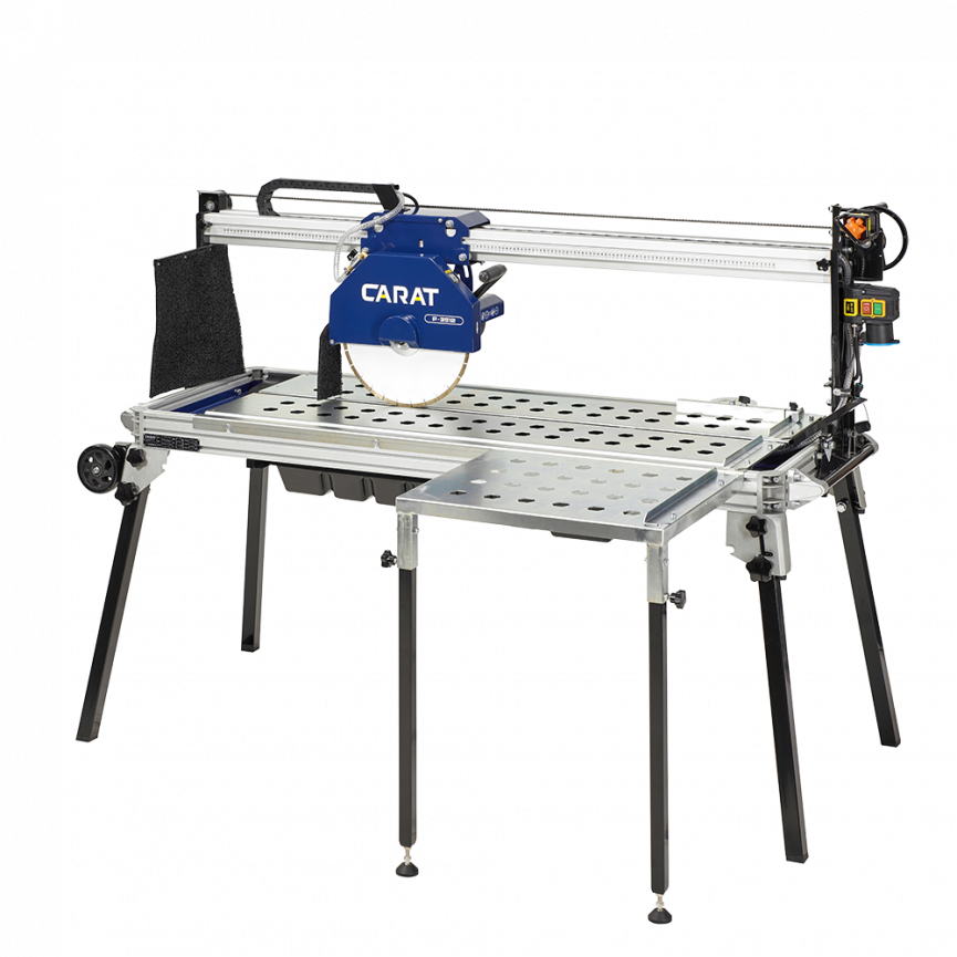 Carat GP3512L000 P-3512 Laser Steenzaagmachine + zijtafel + diamantzaagblad 230 Volt!