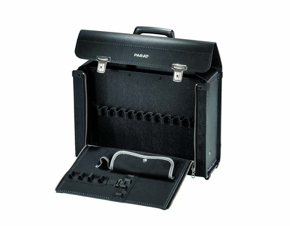 Parat 5.380.000.031 New Classic lederen gereedschapstas   middenwand, Afm. 400 x 140 x 280 mm 