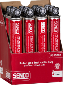 Senco Accessoires PC1308P Polar gaspatronen, 40 gram 12 stuks