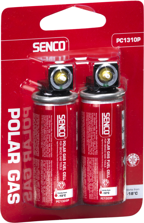 Senco Accessoires PC1310P PC1310 Gaspatronen 18 gram 2 stuks