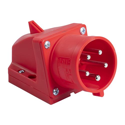 PCE 45.040 Toestel-WCD opbouw 32A - 400V - 5P - IP44 - 6h - rood 