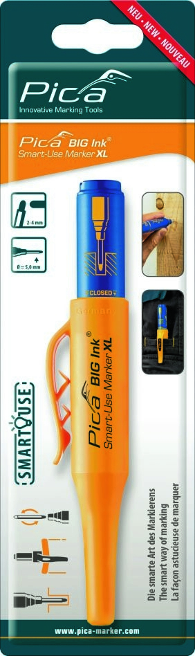 Pica PI17041SB 7041 BIG Ink Markeerstift XL blauw blister