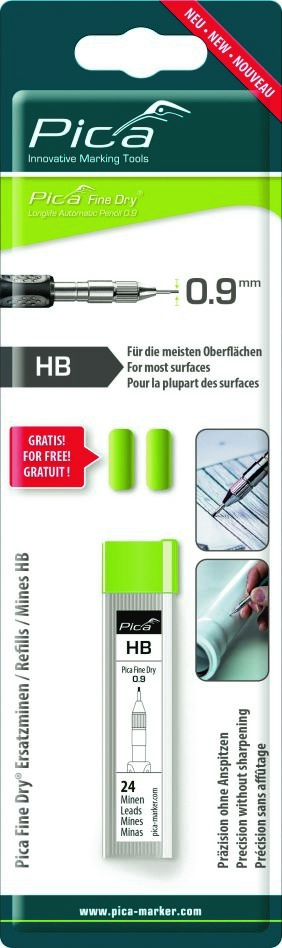 Pica PI7030SB 7030 Fine Dry Navulling HB blister