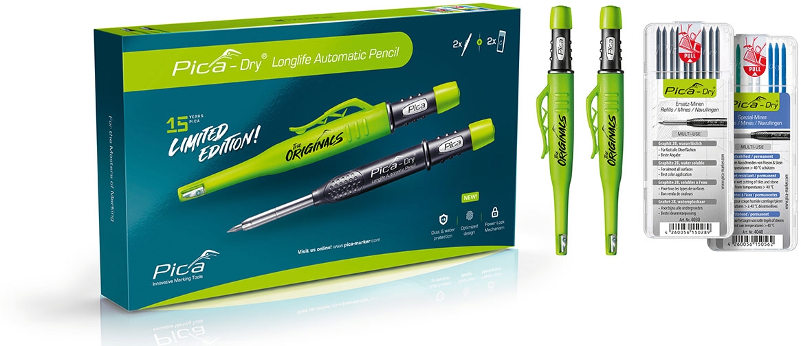 Pica PI3097 Pica Dry Potlood pakket 3030 met vullingen