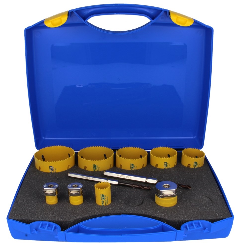 ProFit 090519760 Bimetal Plus Regular Gatzagen Set 19/22/25/35/43/51/60/68/76 mm