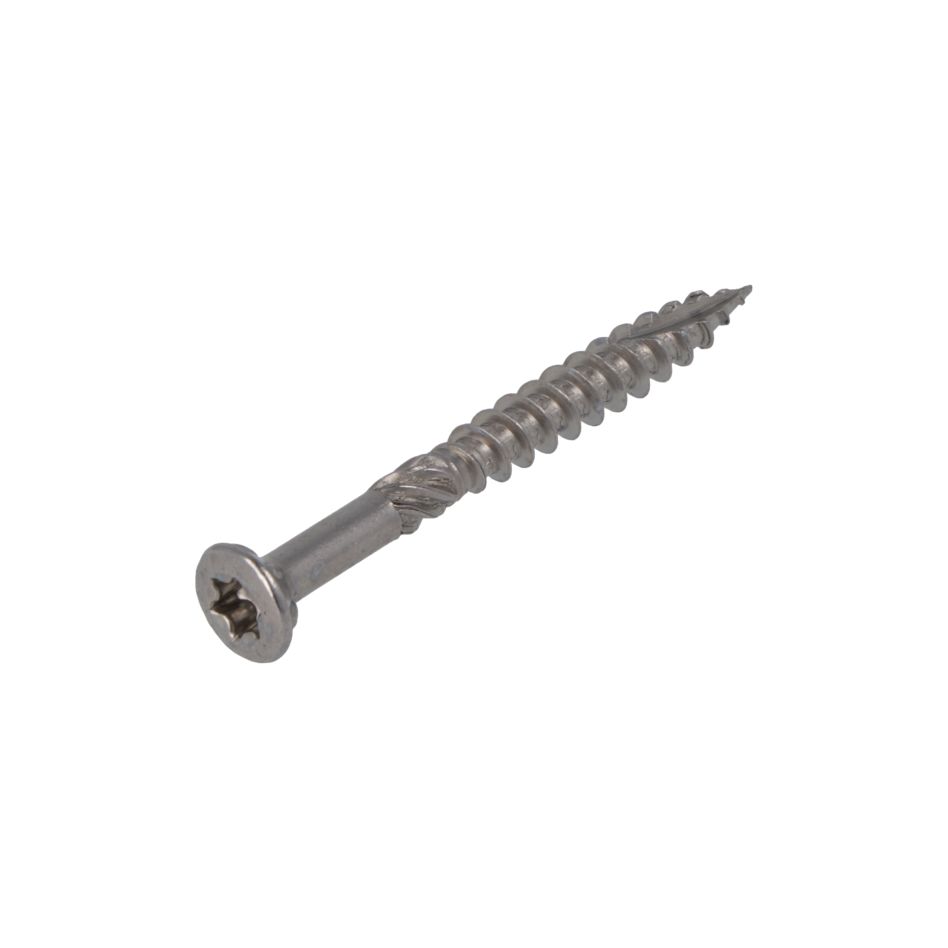 Proftec 5207.31.26001 Tuinhoutschroef RVS-410 LK +Snijpunt TX-20 4.0 x 60/35 mm - 200 stuks
