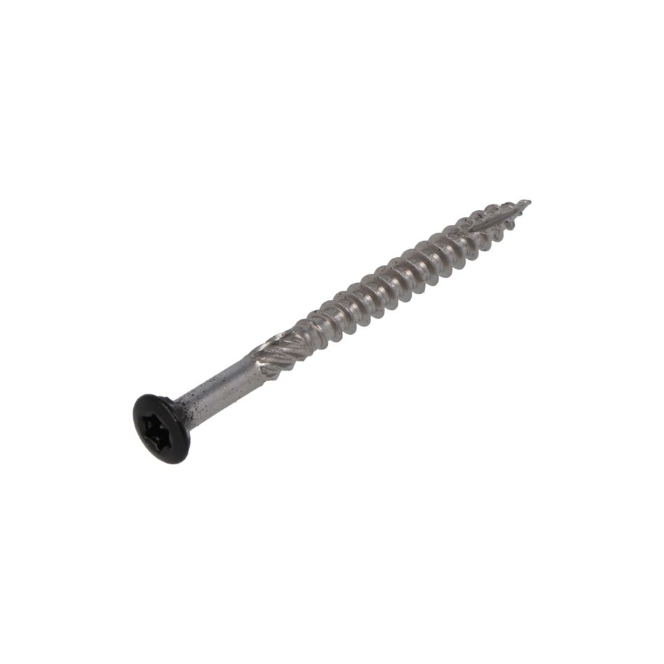 Proftec 5207.31.41605 Tuinhoutschroef RVS-410 LK Zwarte kop +Snijpunt TX-25 5.0 x 40/24 mm - 200 stuks