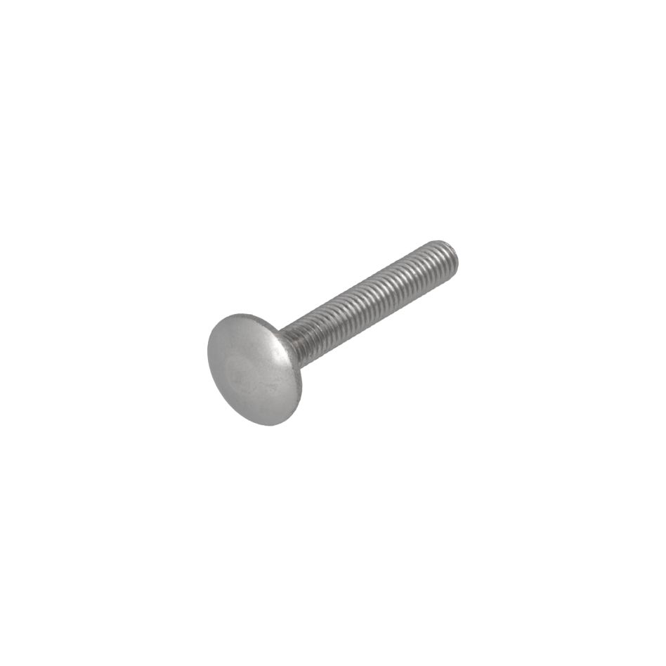 Proftec 5390.30.61201 Slotbout RVS-A2 DIN603 M8 x 30 mm - 25 stuks
