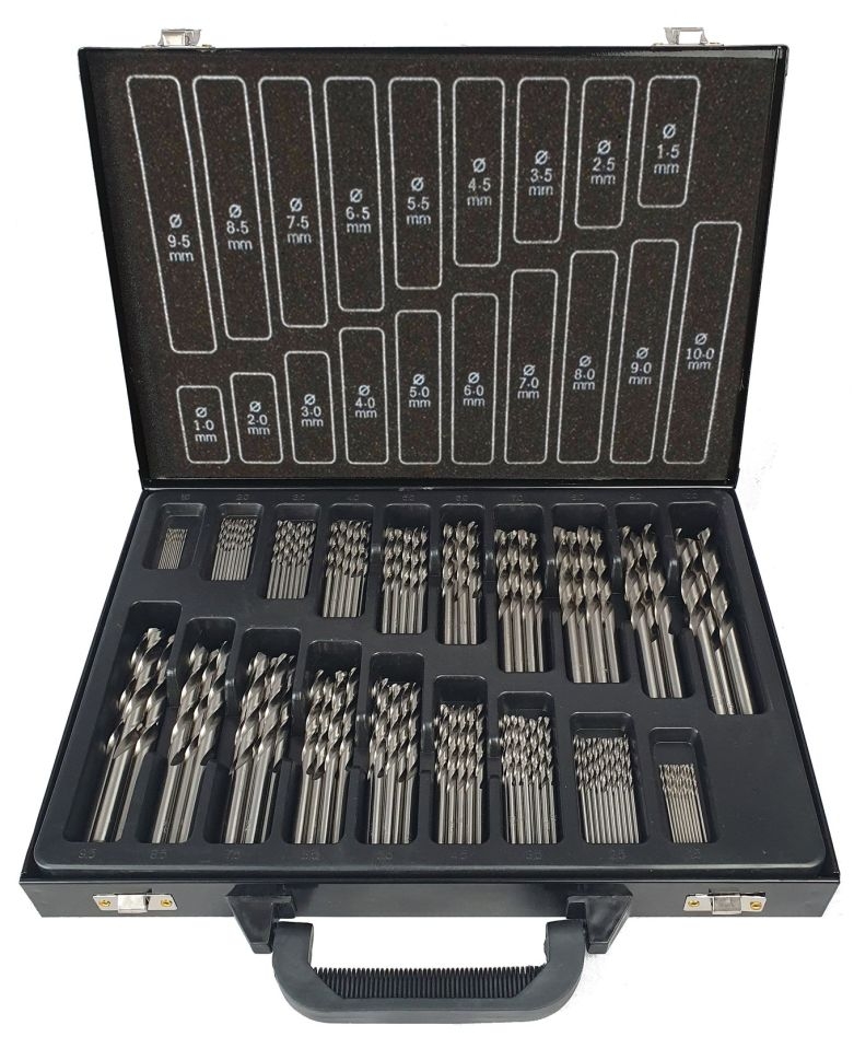 Projahn 60616 boormagazijn HSS-G 170 stuks 1-10 / 0,5 mm BASIC
