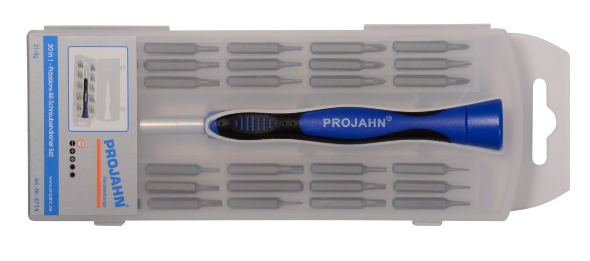 Projahn 4714 Precisie bit schroevendraaier-set 31 delig
