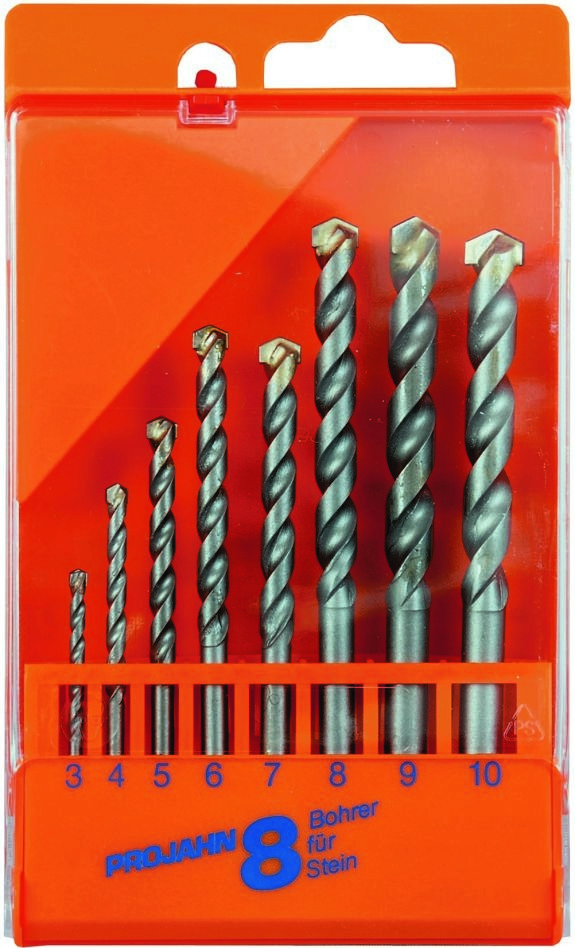 Projahn 67045 Steenboren ECO cassette 8-delig 3-10 mm