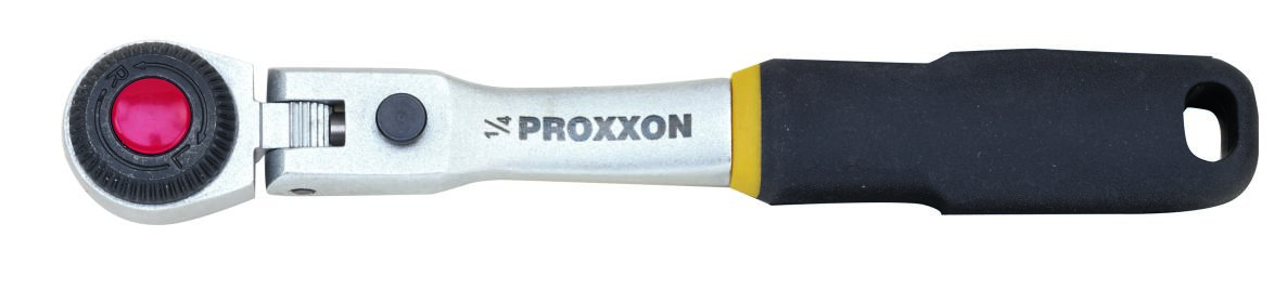 Proxxon 23074 Standaard ratel 1/4" met flexibele kop