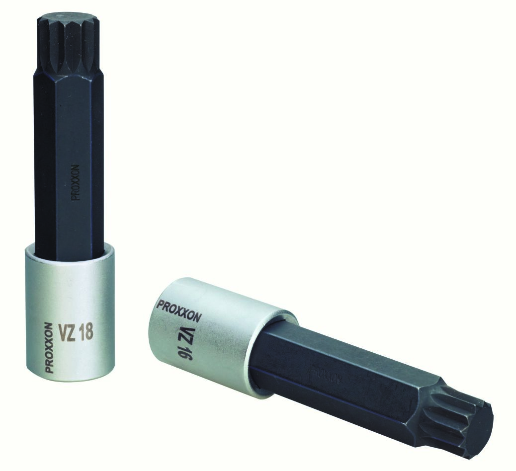 Proxxon 23372 1/2" 12 kantige bit VZ 10 100 mm lengte