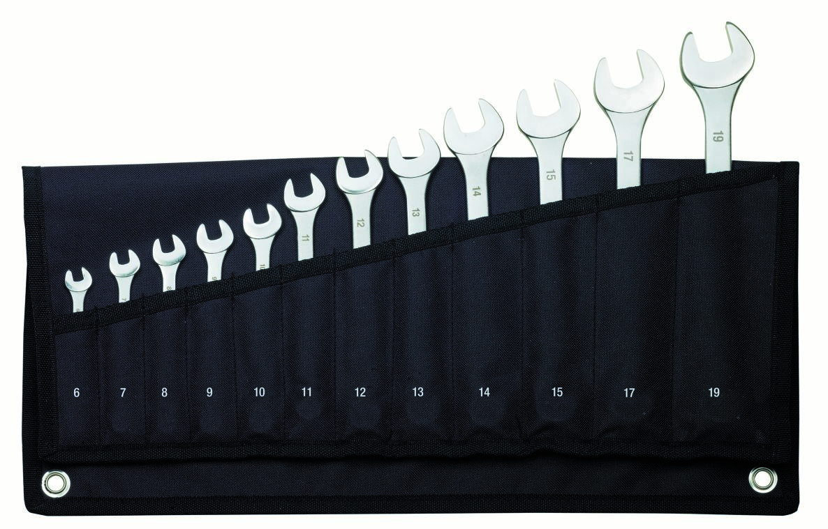 Proxxon 23825 SlimLine-ring-steeksleutelset voor metrische schroefmaten 12-delig