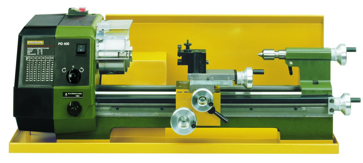 Proxxon 24402 Spaan-opvangbank voor de draaibank PD 400