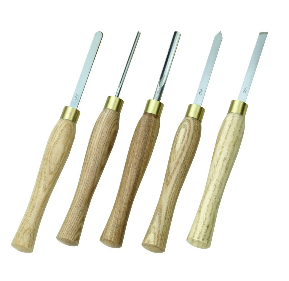 Proxxon 27023 HSS houtdraaibeitelset, 5-delig