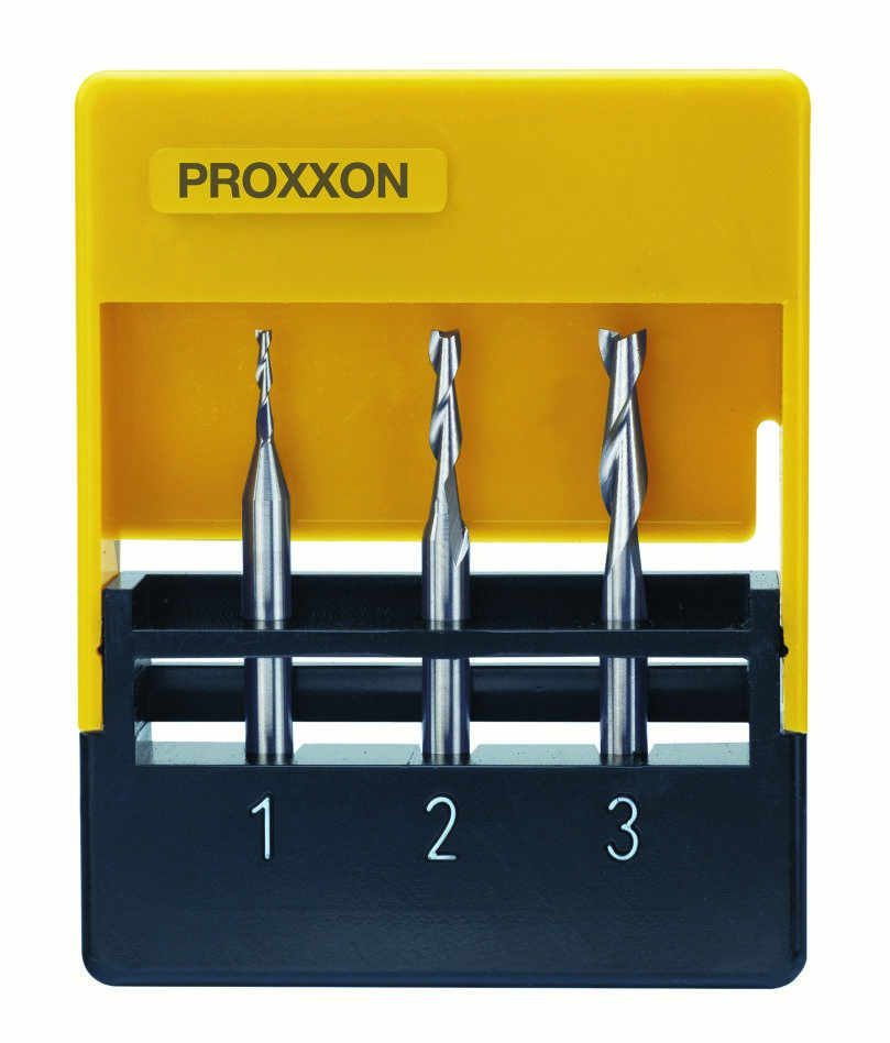 Proxxon 27116 massief hardmetalen schachtfreesset 3-delig