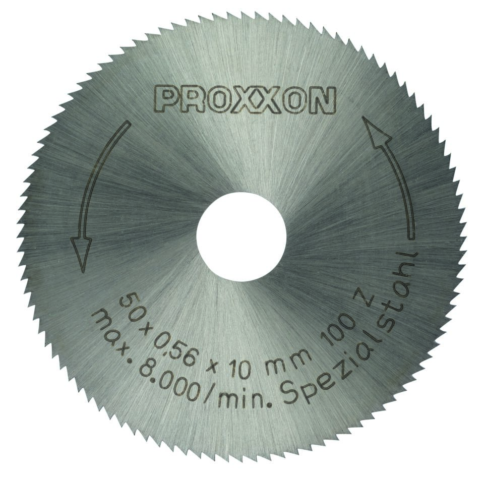 Proxxon 28020 HSS Cirkelzaagblad van sterk gelegeerd staal 50 x 0.5 mm 100T
