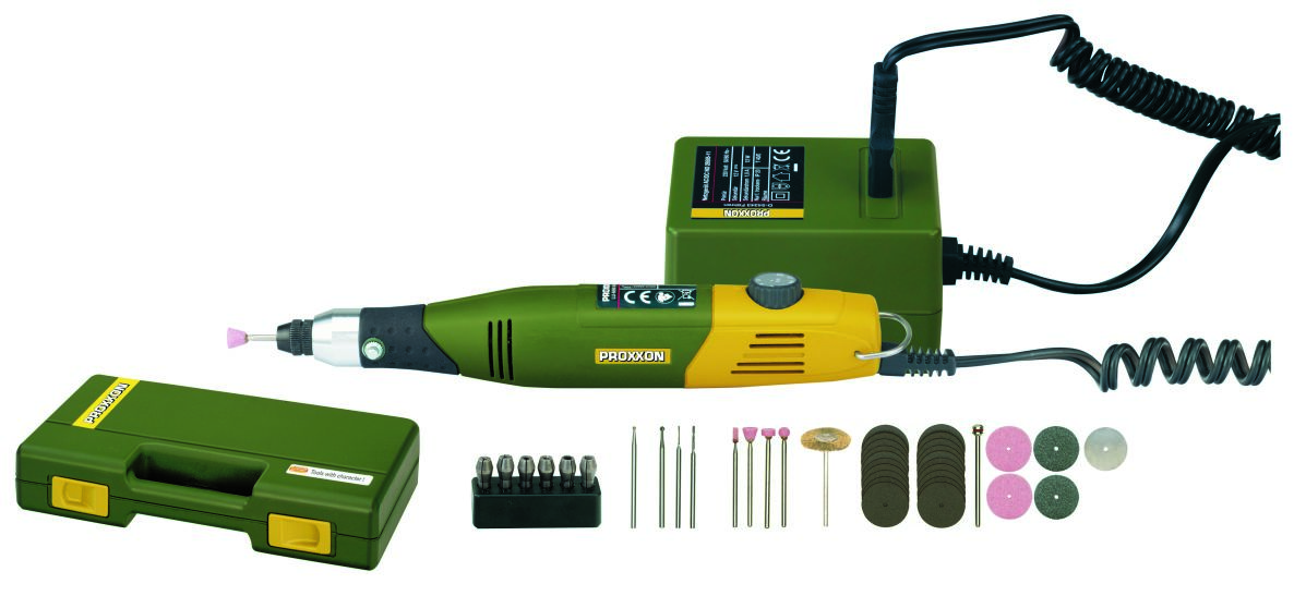 Proxxon 28515 Micromot 60/E Boor- en freesmachine incl. trafo + 34 toebehoren