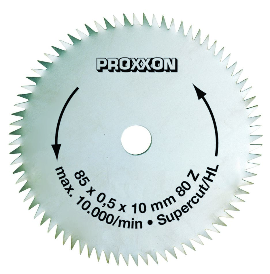 Proxxon 28731 Supercut Cirkelzaagblad voor hout 80T