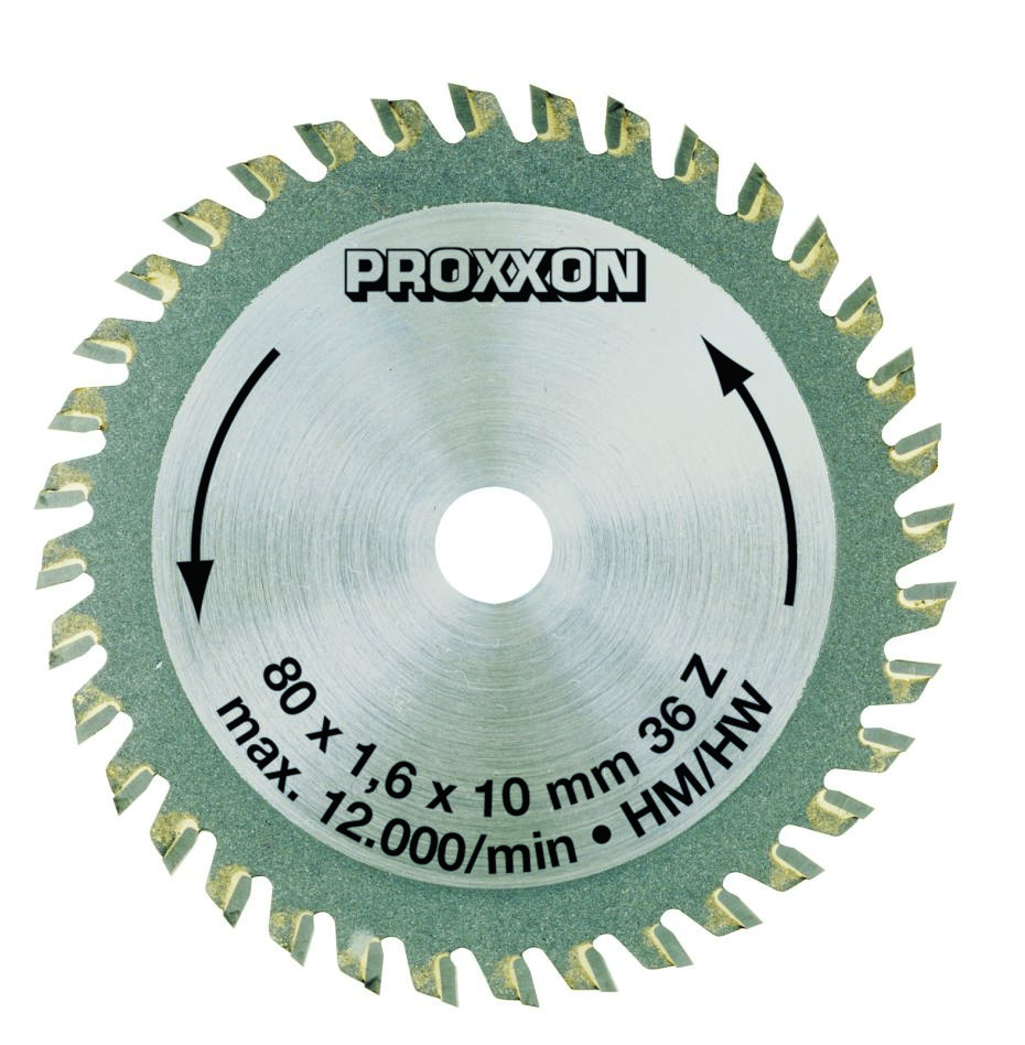Proxxon 28732 HM-opgelast Cirkelzaagblad voor hout 36T