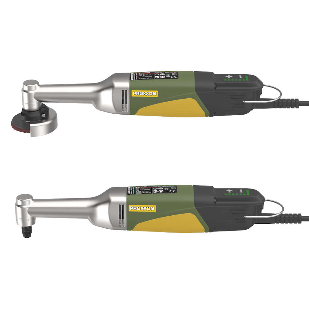 Proxxon 29290 Set met lange hals LHW/BL + LWB/BL in L-BOXX