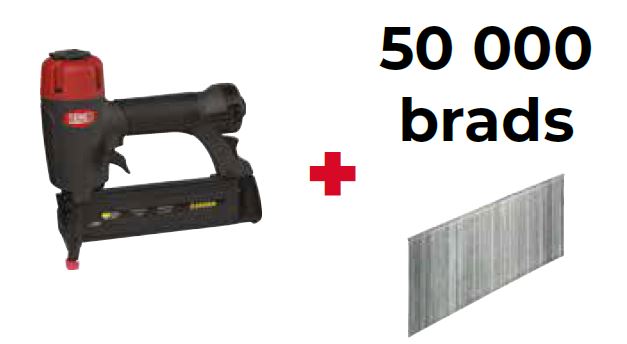 Senco PRSE-922008N S200BN Mini Brad 1,2 mm Tacker 15-50 mm + 50000 brads
