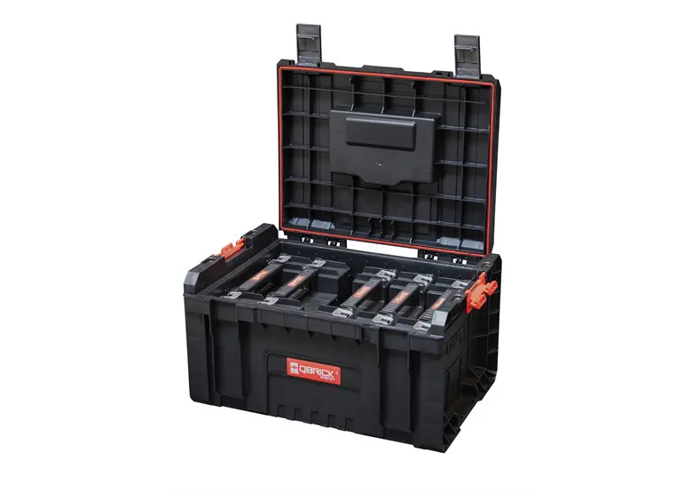 QBrick Z255987PG001 Gereedschapskist + organizers PRO TOOLBOX + 5x TWO ORGANIZER MULTI