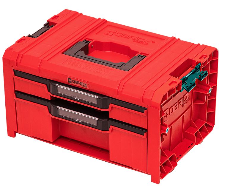 QBrick SKRQPROD2E2CCZEPG001 Pro Toolbox 2 lades 2.0 Expert Red Ultra HD Custom