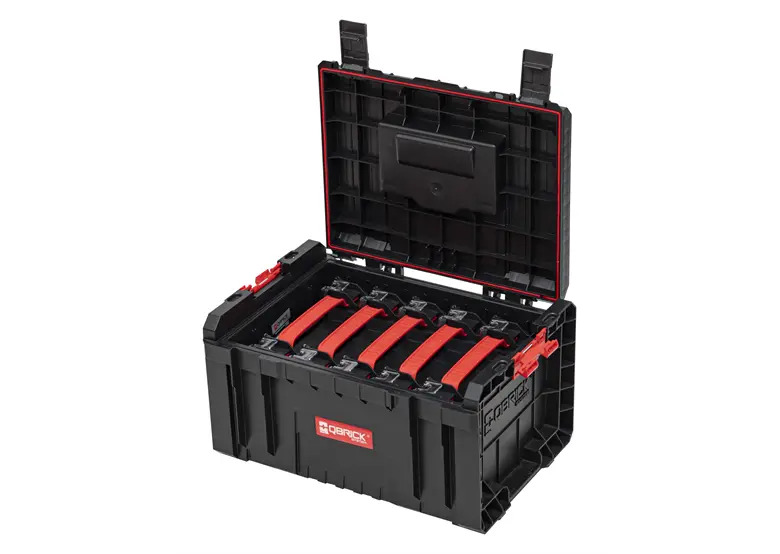 QBrick Z257776PG001 Gereedschapskist met 5 organizers PRO 2.0 TOOLBOX + 5x PRO ORGANIZER MULTI