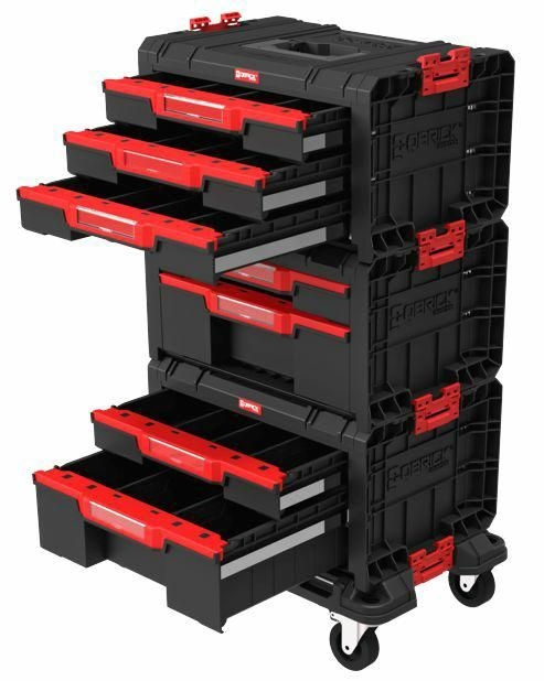 QBrick Z258117PG003 SYSTEM PRO Drawer Workshop Set 1