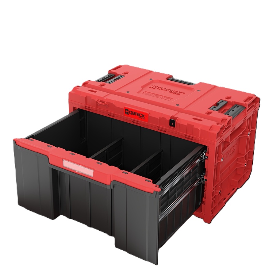QBrick SKRQONED1CZEPG003 System ONE DRAWER 1 TOOLBOX 2.0 RED ULTRA HD CUSTOM Gereedschapskoffer