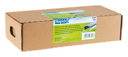 Rapid 40107758 C50 Hogringen Aluminium 4.200 stuks