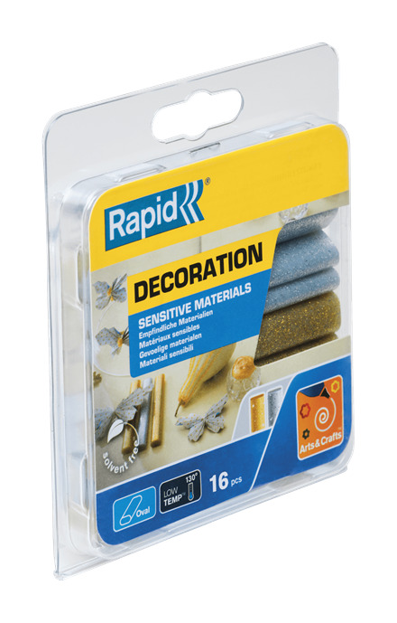 Rapid 40108463 Ovale Lage temperatuur gekleurde lijmpatronen
