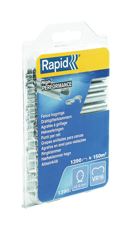 Rapid 40108799 VR16 Hekwerk Hogringen 1.390 stuks
