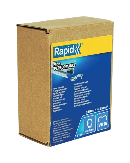 Rapid 40108808 VR16 Hekwerk Hogringen 3.190 stuks