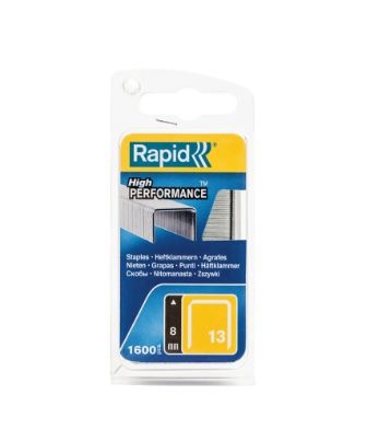 Rapid 40109520 Nr. 13 fijndraadnieten 8 mm 40109520 1.600 stuks