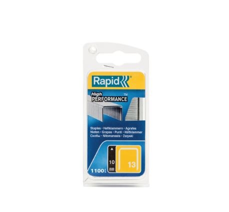 Rapid 40109521 Nr. 13 fijndraadnieten 10 mm 1.100 stuks